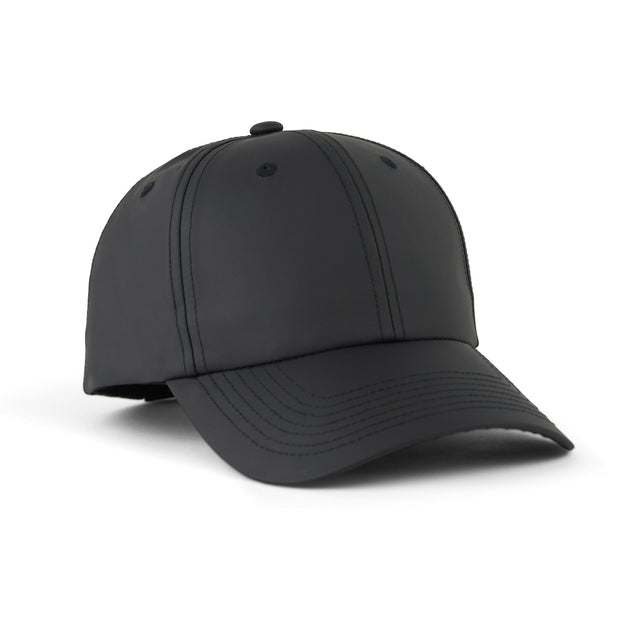cappellini personalizzati in rpet, poliestere colore nero_nero 122317027 VAR02