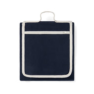 plaid e coperte personalizzati in cotone riciclato, rpet colore blu-navy_blu 122317628 VAR02