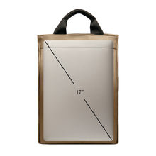 Carica l&#39;immagine nel visualizzatore di Gallery, zaini porta PC pubblicitari in pu riciclato, poliestere colore marrone_marrone 12298747 DET07
