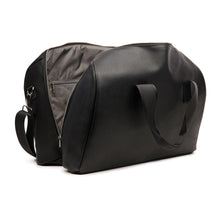 Carica l&#39;immagine nel visualizzatore di Gallery, borsoni da viaggio personalizzati in pu riciclato, poliestere colore nero_nero 12298787 DET05
