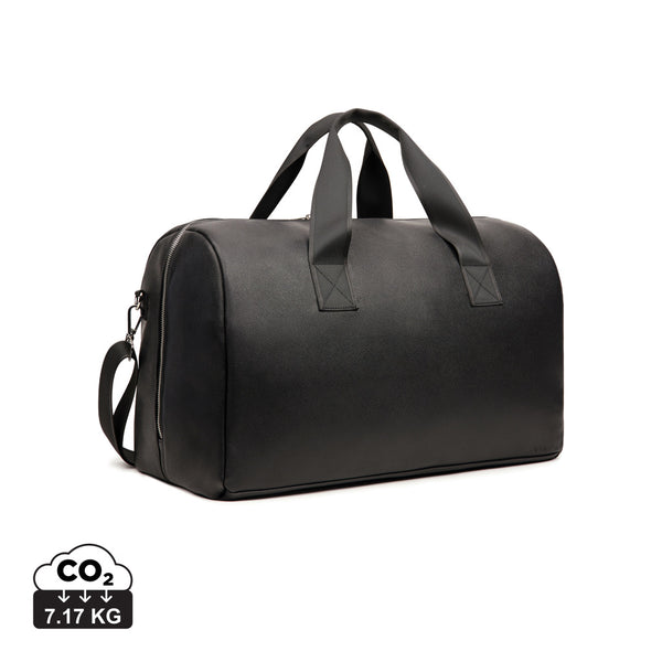 Carica l&#39;immagine nel visualizzatore di Gallery, borsoni da viaggio personalizzati in pu riciclato, poliestere colore nero_nero 12298787 DET09
