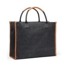 Carica l&#39;immagine nel visualizzatore di Gallery, borse porta PC e documenti personalizzate in canapa riciclato, poliestere colore nero_nero 122347917 DET04
