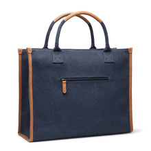 Carica l&#39;immagine nel visualizzatore di Gallery, borse porta PC e documenti personalizzate in canapa riciclato, poliestere colore blu-navy_blu 122347917 VAR03

