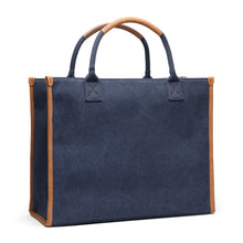 Carica l&#39;immagine nel visualizzatore di Gallery, borse porta PC e documenti personalizzate in canapa riciclato, poliestere colore blu-navy_blu 122347917 DET04
