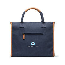 Carica l&#39;immagine nel visualizzatore di Gallery, borse porta PC e documenti personalizzate in canapa riciclato, poliestere colore blu-navy_blu 122347917 DET06
