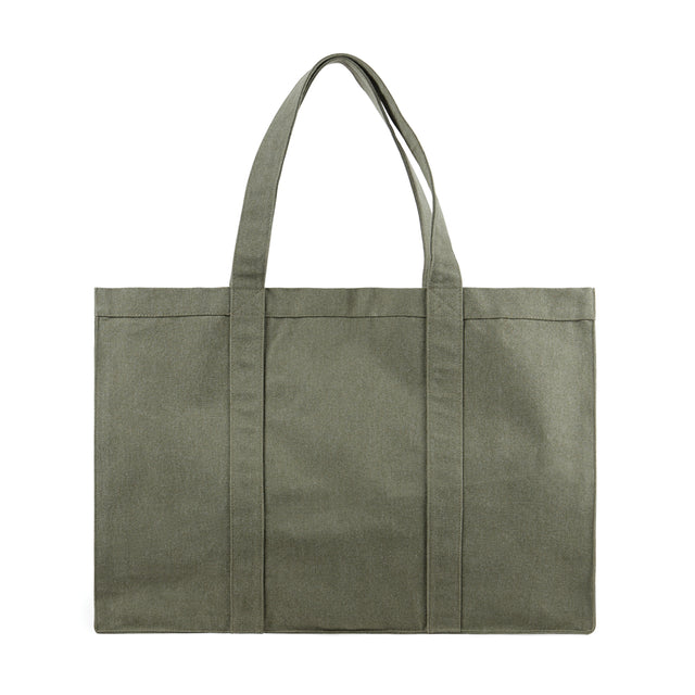 borse shopper personalizzate in canapa riciclato colore verde_verde 122347918 VAR04