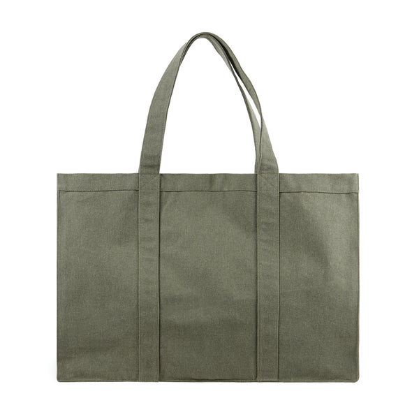 borse shopper personalizzate in canapa riciclato colore verde_verde 122347918 VAR04