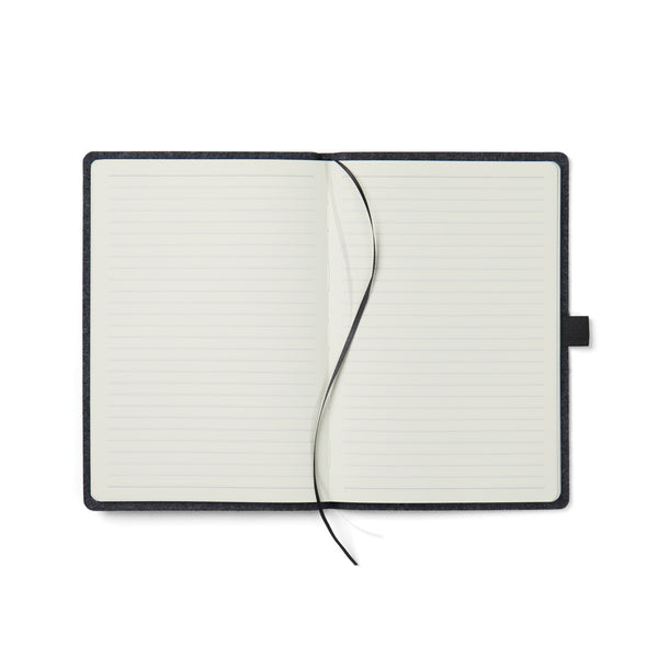 Carica l&#39;immagine nel visualizzatore di Gallery, taccuini e block notes personalizzati in carta, feltro riciclato colore nero_nero 122349018 DET09
