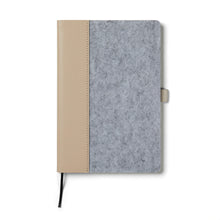 Carica l&#39;immagine nel visualizzatore di Gallery, taccuini e block notes da personalizzare in carta, feltro riciclato colore grigio_grigio 122349018 DET02
