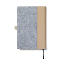 Carica l&#39;immagine nel visualizzatore di Gallery, taccuini e block notes da personalizzare in carta, feltro riciclato colore grigio_grigio 122349018 DET03
