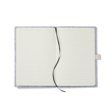 Carica l&#39;immagine nel visualizzatore di Gallery, taccuini e block notes da personalizzare in carta, feltro riciclato colore grigio_grigio 122349018 DET04
