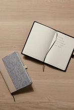 Carica l&#39;immagine nel visualizzatore di Gallery, taccuini e block notes da personalizzare in carta, feltro riciclato colore grigio_grigio 122349018 DET07
