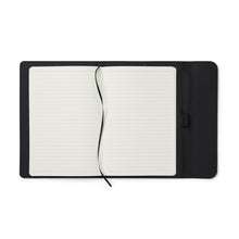 Carica l&#39;immagine nel visualizzatore di Gallery, quaderni e block notes personalizzati in pu, carta colore nero_nero 122349027 DET04
