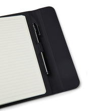 Carica l&#39;immagine nel visualizzatore di Gallery, quaderni e block notes personalizzati in pu, carta colore nero_nero 122349027 DET06
