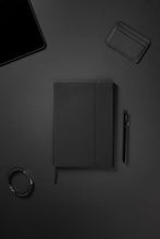 Carica l&#39;immagine nel visualizzatore di Gallery, quaderni e block notes personalizzati in pu, carta colore nero_nero 122349027 DET08
