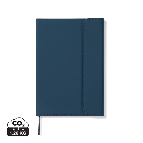 Carica l&#39;immagine nel visualizzatore di Gallery, taccuini e block notes personalizzati in pu, carta colore blu-navy_blu 122349027 DET08

