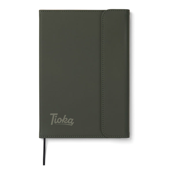 Carica l&#39;immagine nel visualizzatore di Gallery, taccuini e block notes promozionali in pu, carta colore verde_verde 122349027 DET08
