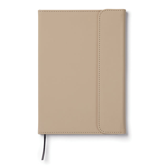 block notes e taccuini da personalizzare in pu, carta colore greige_grigio 122349027 VAR01