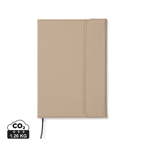 Carica l&#39;immagine nel visualizzatore di Gallery, block notes e taccuini da personalizzare in pu, carta colore greige_grigio 122349027 DET08
