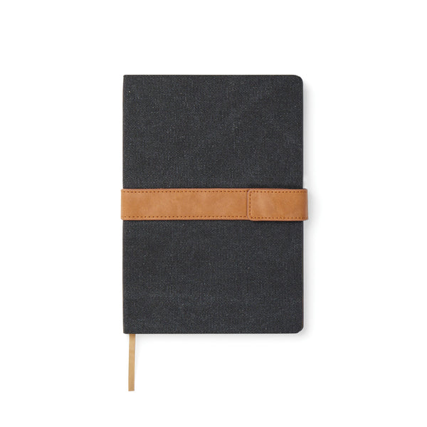 quaderni e block notes personalizzati in canapa riciclato, carta colore nero_nero 12299450 VAR02
