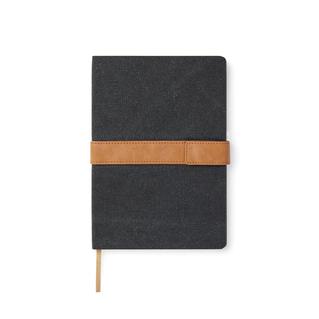 quaderni e block notes personalizzati in canapa riciclato, carta colore nero_nero 12299450 VAR02