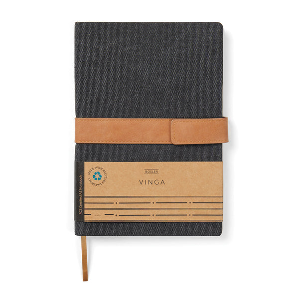 Carica l&#39;immagine nel visualizzatore di Gallery, quaderni e block notes personalizzati in canapa riciclato, carta colore nero_nero 12299450 DET09
