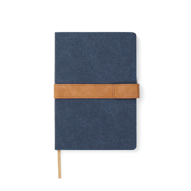 taccuini e block notes personalizzati in canapa riciclato, carta colore blu-navy_blu 12299450 VAR03