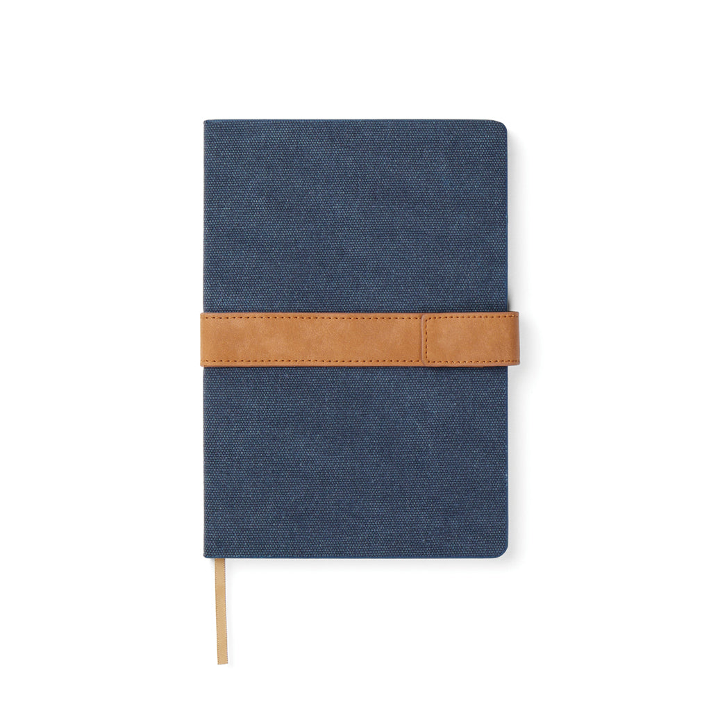 taccuini e block notes personalizzati in canapa riciclato, carta colore blu-navy_blu 12299450 VAR03