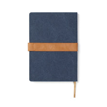 Carica l&#39;immagine nel visualizzatore di Gallery, taccuini e block notes personalizzati in canapa riciclato, carta colore blu-navy_blu 12299450 DET03
