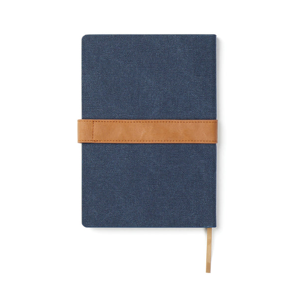 Carica l&#39;immagine nel visualizzatore di Gallery, taccuini e block notes personalizzati in canapa riciclato, carta colore blu-navy_blu 12299450 DET09
