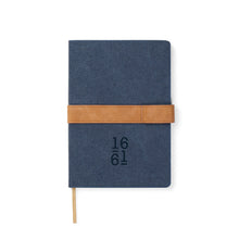 Carica l&#39;immagine nel visualizzatore di Gallery, taccuini e block notes personalizzati in canapa riciclato, carta colore blu-navy_blu 12299450 DET05
