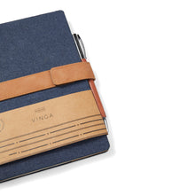 Carica l&#39;immagine nel visualizzatore di Gallery, taccuini e block notes personalizzati in canapa riciclato, carta colore blu-navy_blu 12299450 DET09
