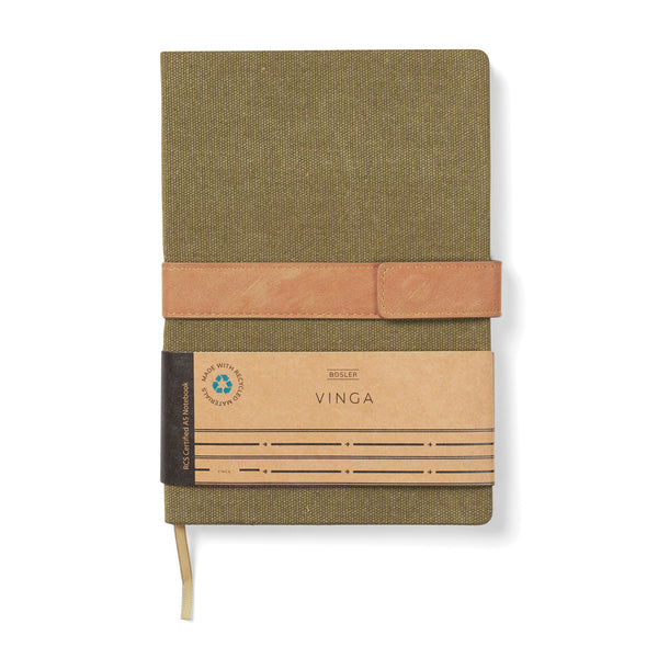Carica l&#39;immagine nel visualizzatore di Gallery, taccuini e block notes promozionali in canapa riciclato, carta colore verde_verde 12299450 DET08
