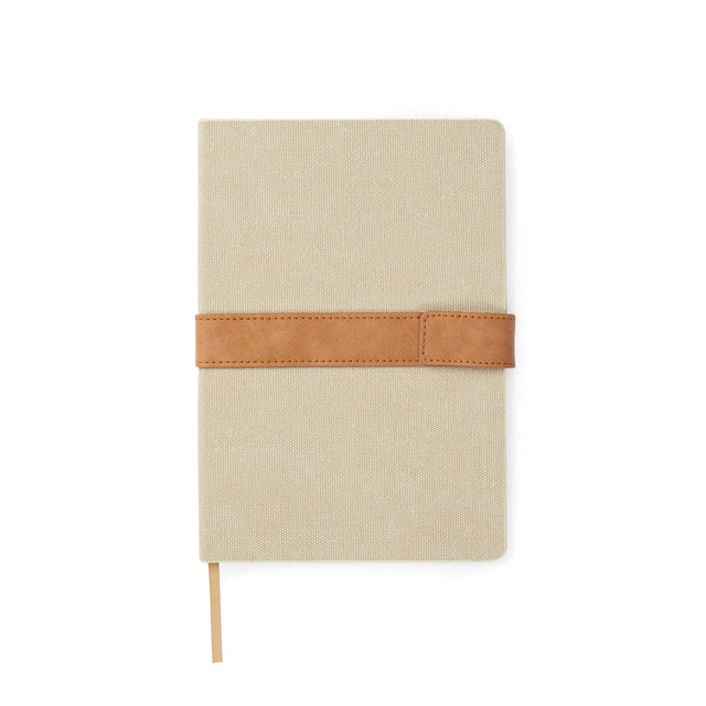block notes e taccuini da personalizzare in canapa riciclato, carta colore greige_grigio 12299450 VAR01