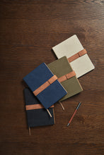 Carica l&#39;immagine nel visualizzatore di Gallery, block notes e taccuini da personalizzare in canapa riciclato, carta colore greige_grigio 12299450 DET06
