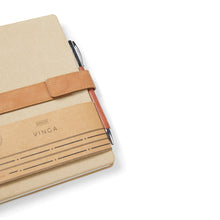 Carica l&#39;immagine nel visualizzatore di Gallery, block notes e taccuini da personalizzare in canapa riciclato, carta colore greige_grigio 12299450 DET08
