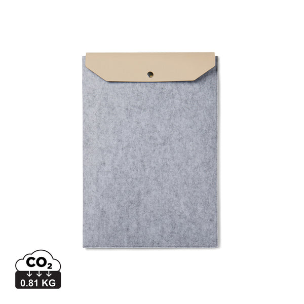 Carica l&#39;immagine nel visualizzatore di Gallery, custodie per PC e tablet personalizzate in feltro riciclato, pu colore grigio_grigio 122350527 DET09
