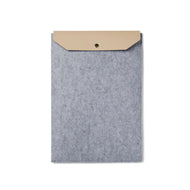 custodie per PC e tablet personalizzate in feltro riciclato, pu colore grigio_grigio 122350528 VAR02