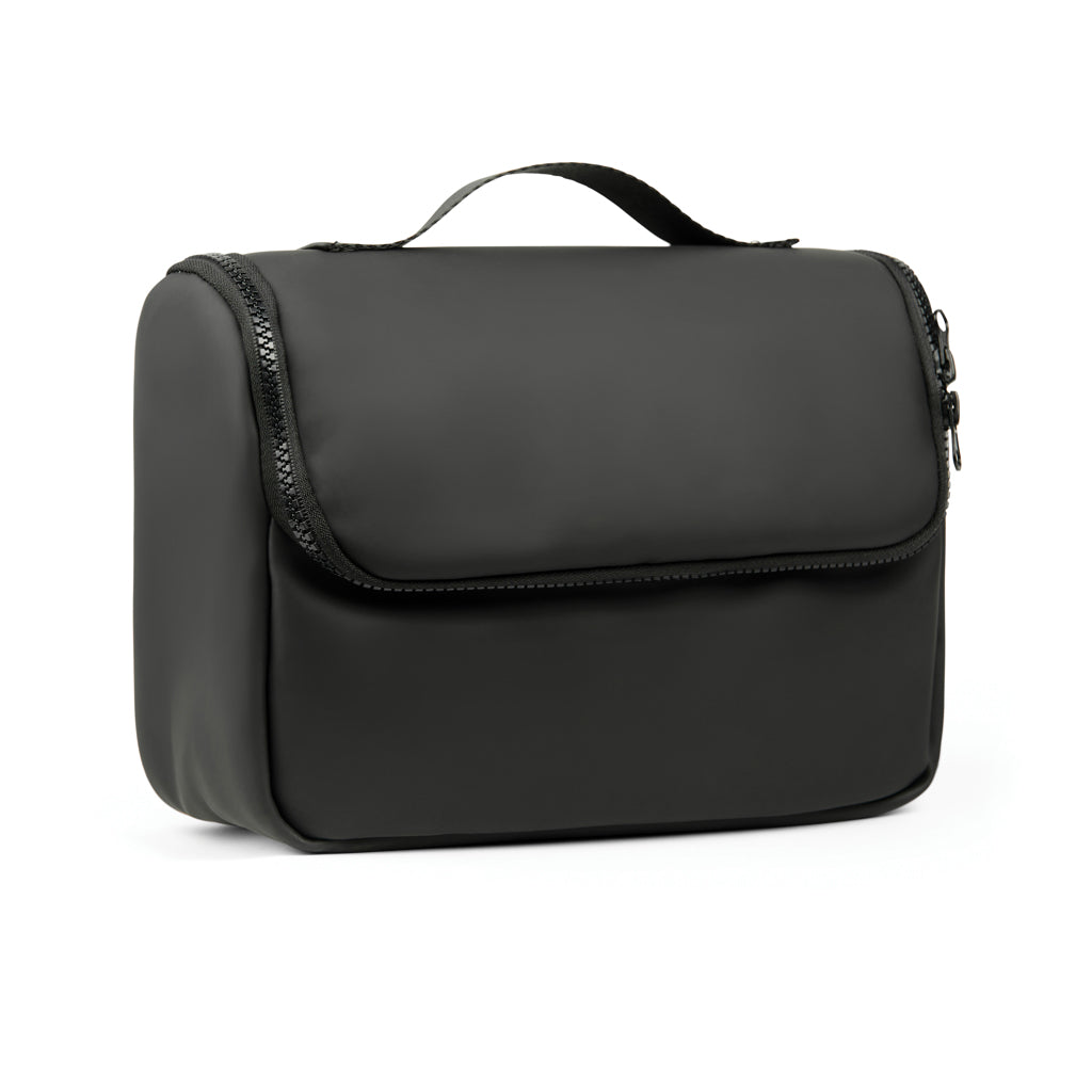 pochette e beauty case personalizzate in pu, poliestere colore nero_nero 12299917 VAR02