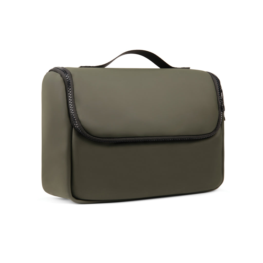 pochette e beauty case personalizzate in pu, poliestere colore verde_verde 12299917 VAR04