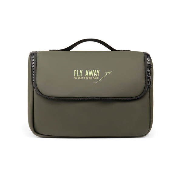 Carica l&#39;immagine nel visualizzatore di Gallery, pochette e beauty case personalizzate in pu, poliestere colore verde_verde 12299917 DET08
