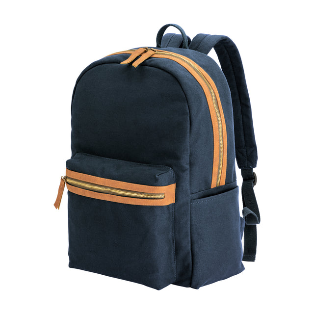 zaini porta PC personalizzati in canvas riciclato colore blu_blu 1141394818 VAR01