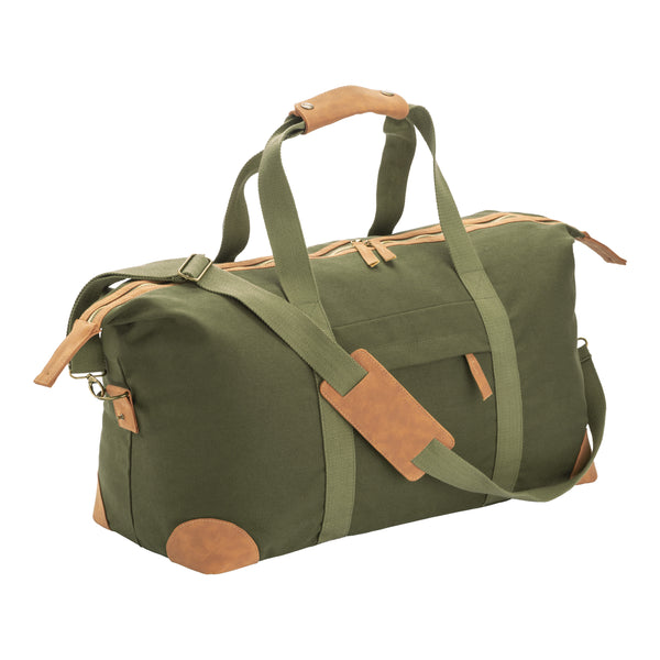borsoni e sacche sportive promozionali in canvas riciclato colore verde-scuro_verde 1141394819 VAR02