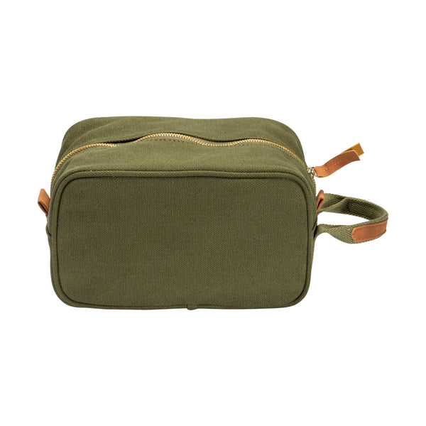 Carica l&#39;immagine nel visualizzatore di Gallery, pochette e beauty case personalizzate in canvas riciclato colore verde-scuro_verde 1141394820 DET03

