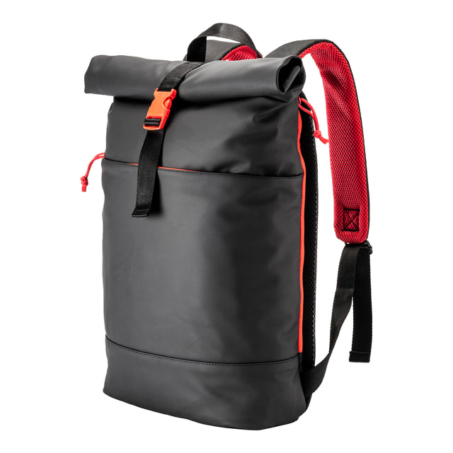 zaini porta PC personalizzabili in pu soft colore rosso_rosso 1141394824 VAR03