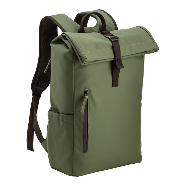zaini porta PC promozionali in pu colore verde_verde 1141395826 VAR02