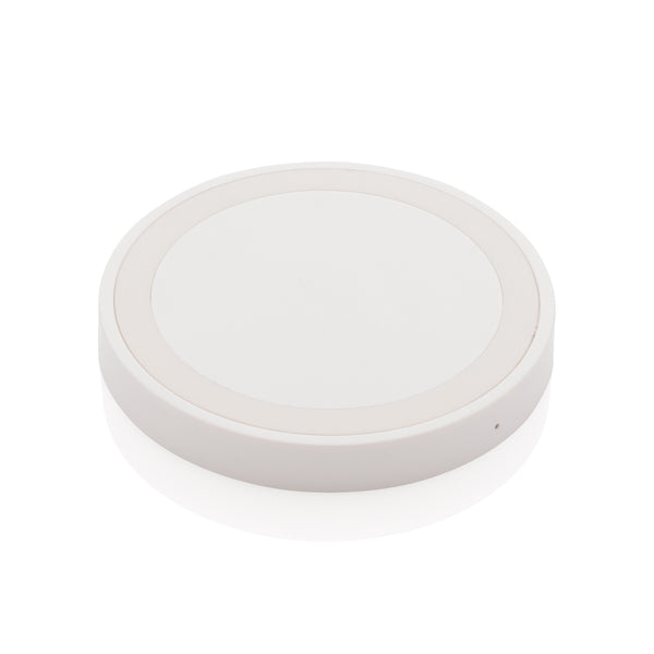 caricabatteria wireless da personalizzare in abs colore bianco_bianco 121702601 VAR02