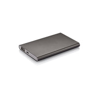 power bank da personalizzare in alluminio, abs colore carbon-fossile_grigio 121704212 VAR01