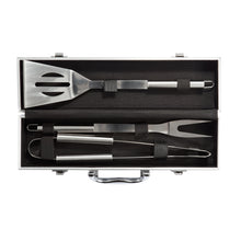 Carica l'immagine nel visualizzatore di Gallery, set barbecue stampati con logo in acciaio inossidabile, alluminio colore argento_argento 121713934 DET04
