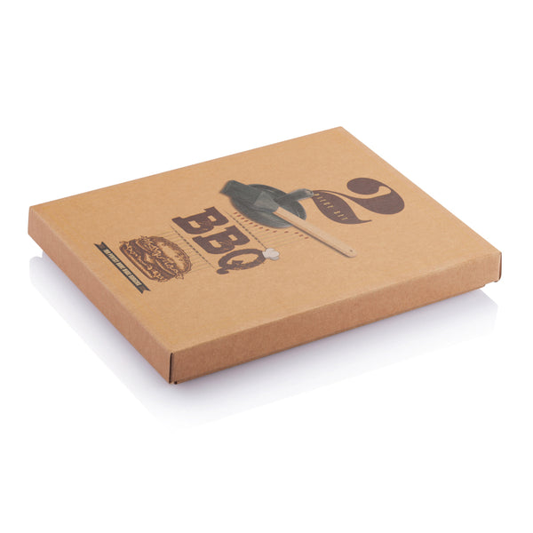 Carica l'immagine nel visualizzatore di Gallery, set barbecue da personalizzare in alluminio, silicone colore grigio_grigio 121713957 DET09
